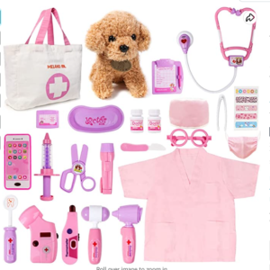 Meland Toy Doctor Kit for Girls